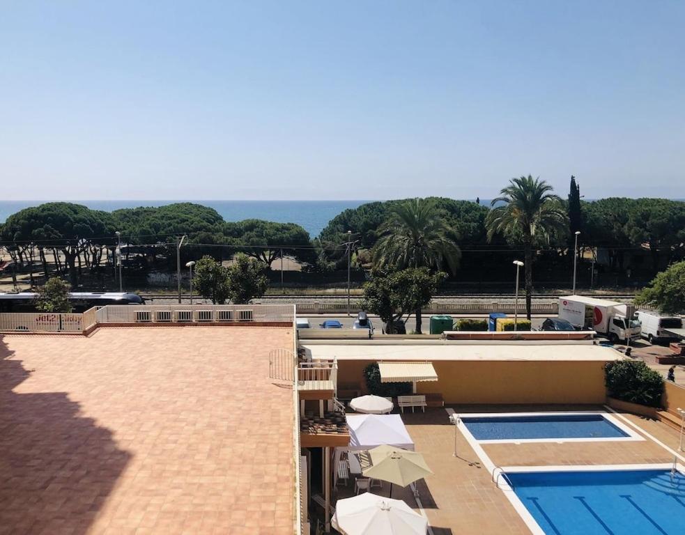 Apartamento Terraza Mar Malgrat de Mar Exteriör bild